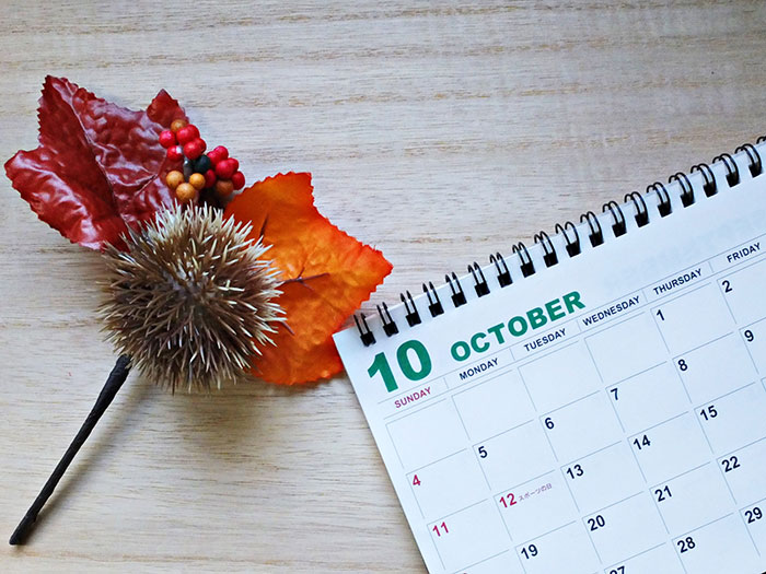 10月・11月の医院からのお知らせ